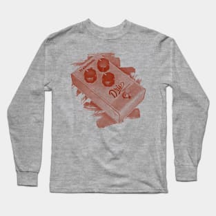 Reverb Retro Guitar Pedal Long Sleeve T-Shirt